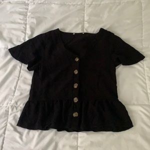 black cute top